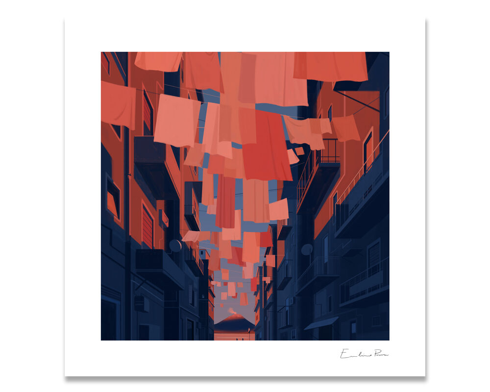 The soul of Naples – illustrazione di Emiliano Ponzi